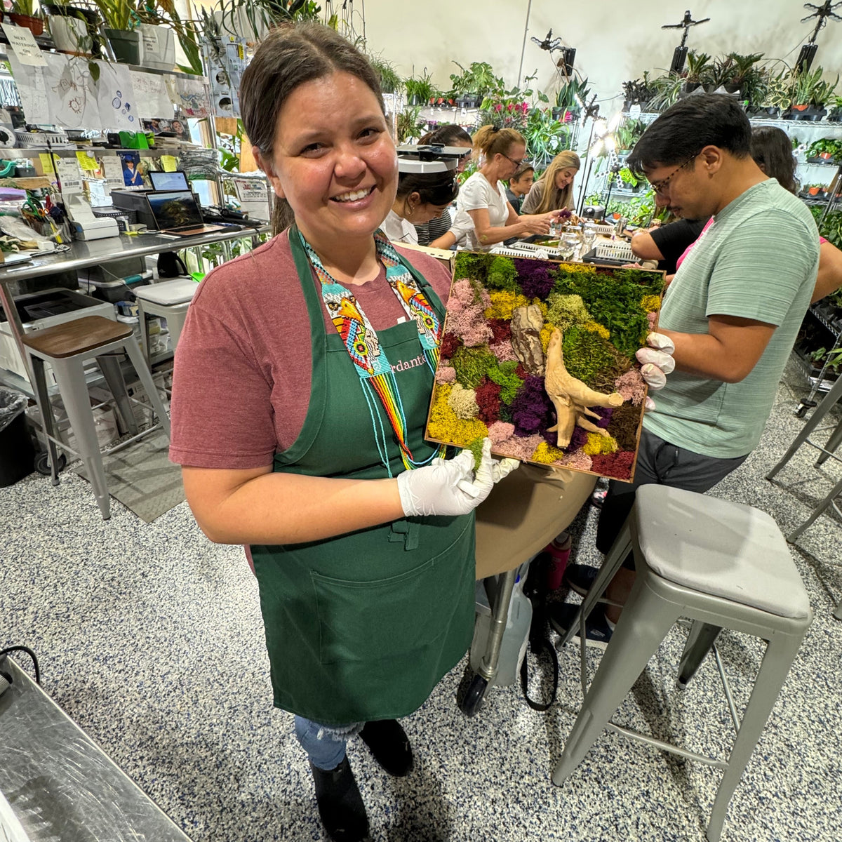 Moss Art Frame Workshop - Thursday, November 20th, 2025 at 6:00 pm