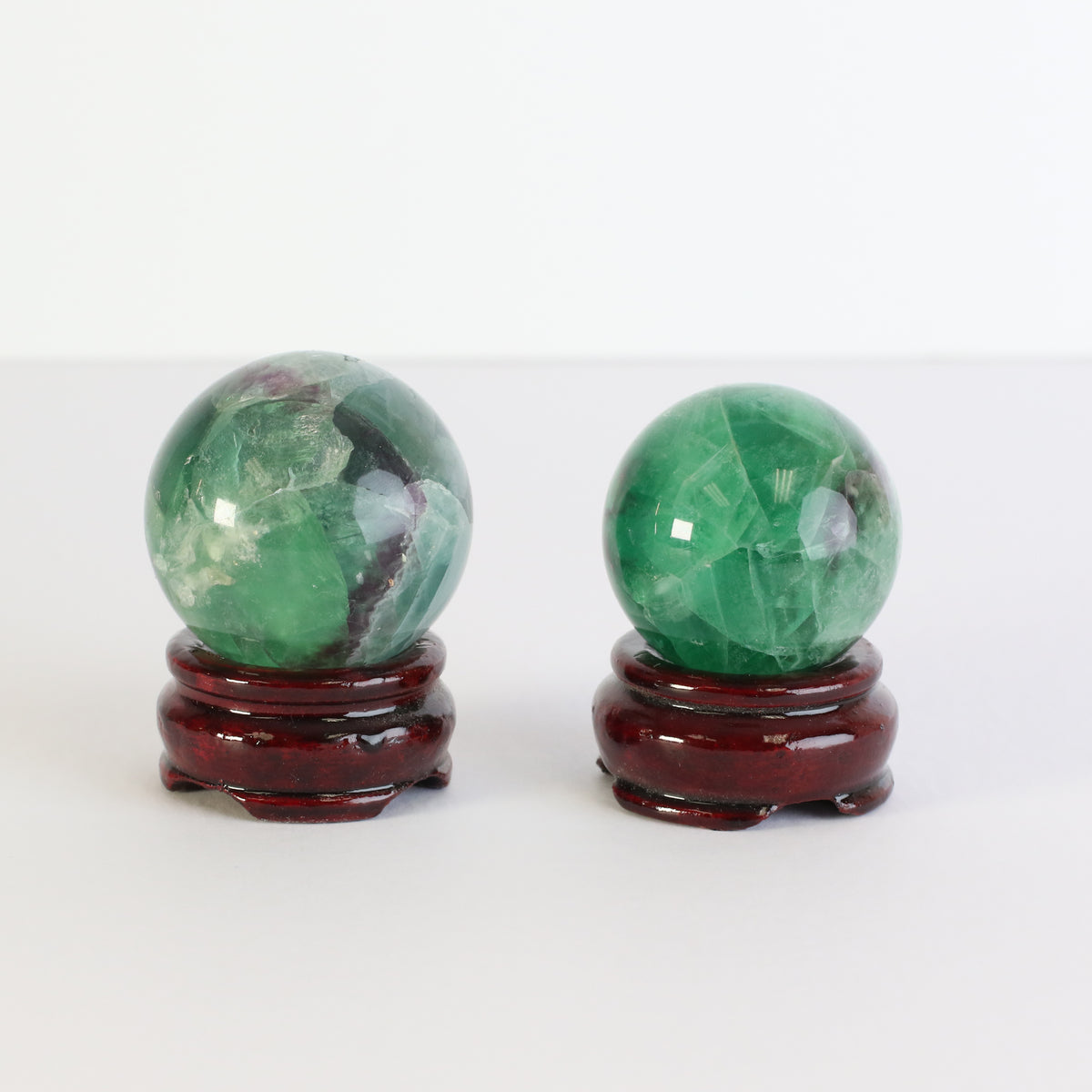 Green Fluorite Sphere