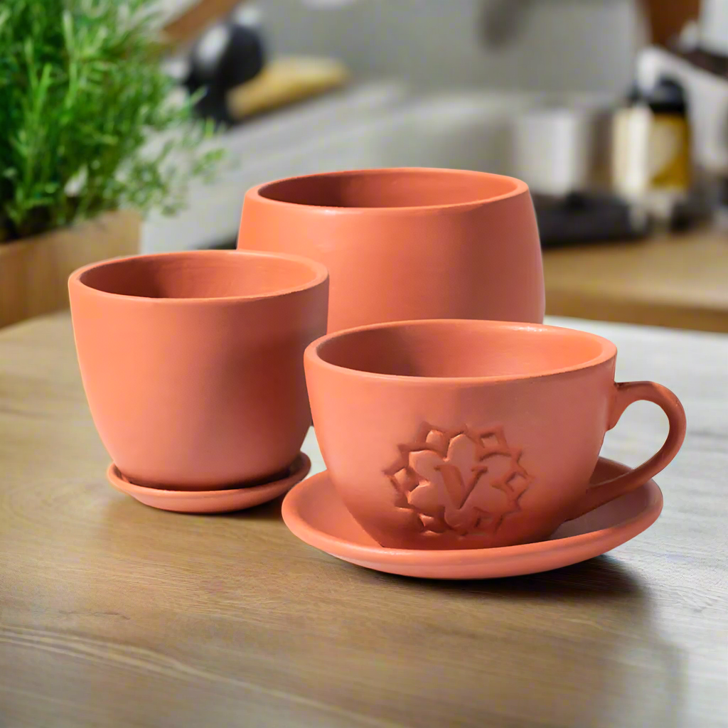 Terracotta Trio Planter