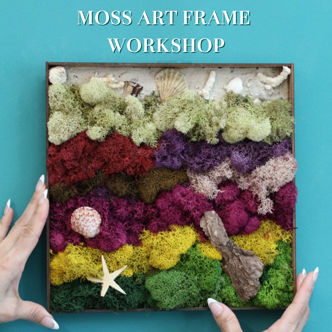 Moss Art Frame Workshop - Thursday, November 20th, 2025 at 6:00 pm