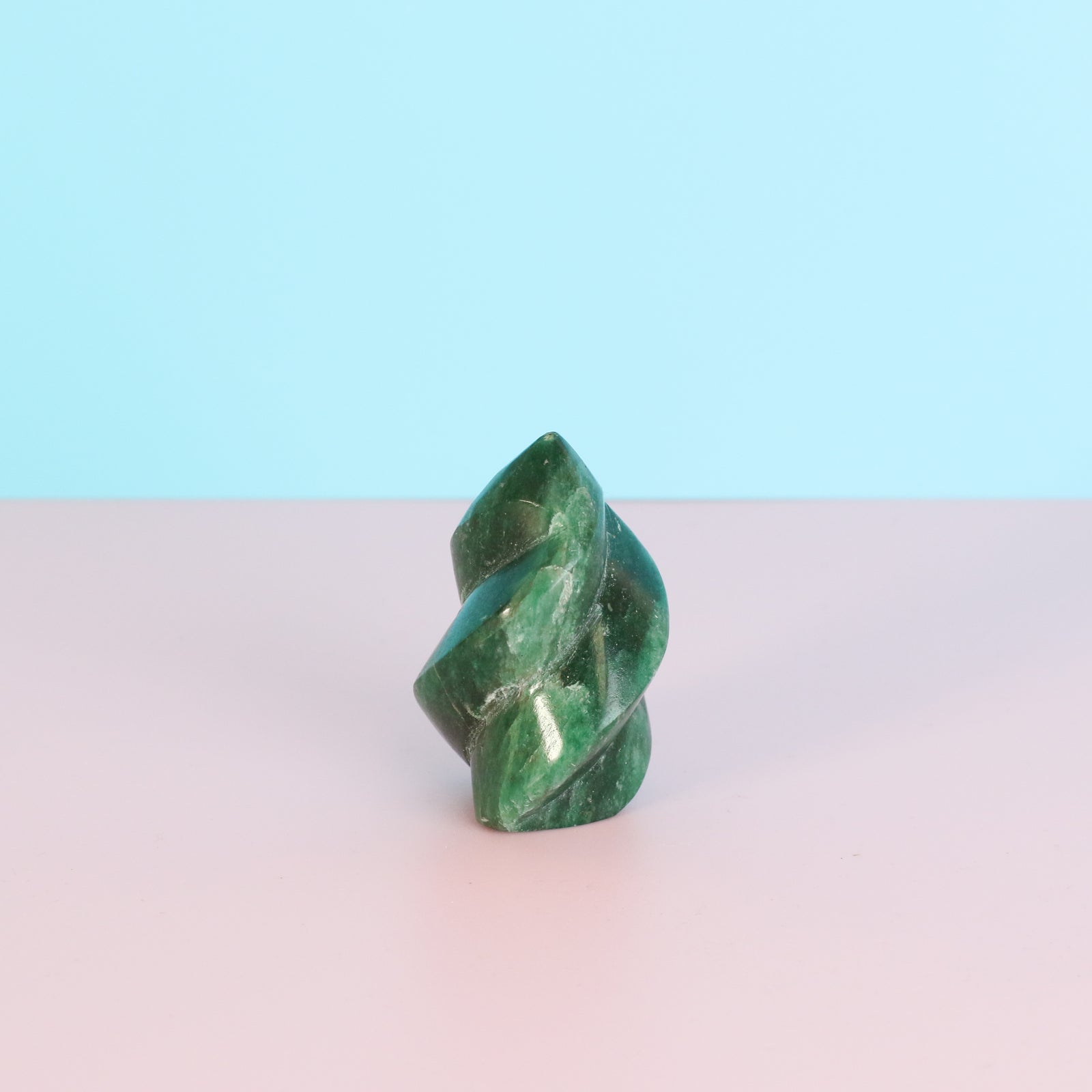 Nephrite Jade Swirl Stone