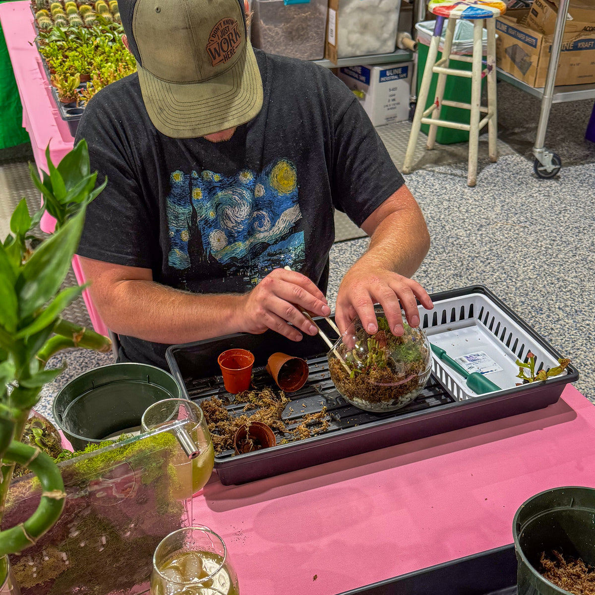 Terrarium Workshop - Thursday, April 16th 2026 at 6:00 pm