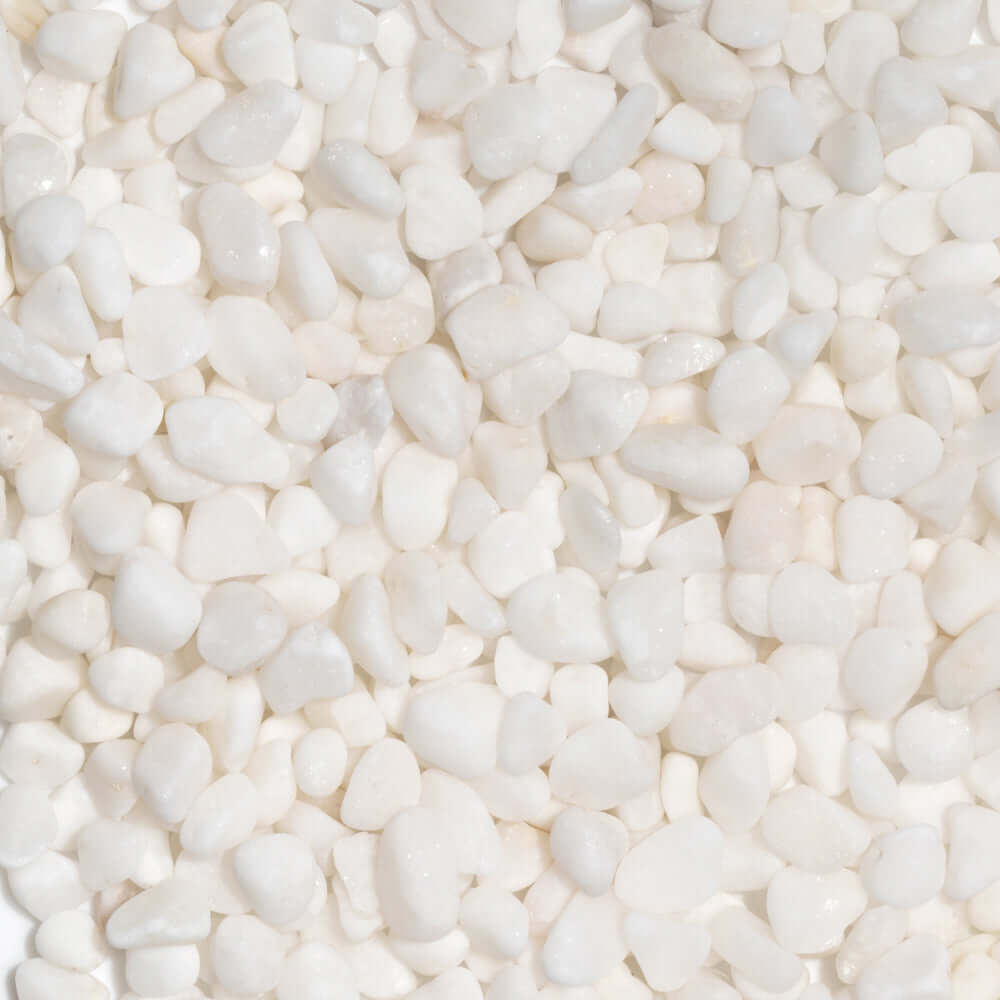 Bagged Rocks - White Diamonds Pebbles Verdant Lyfe
