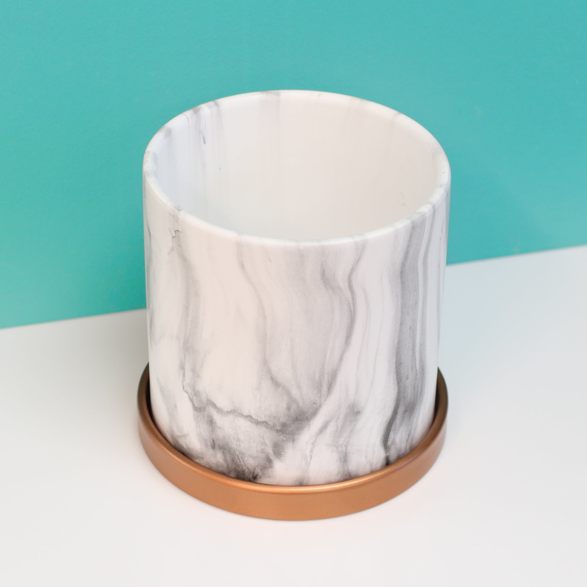  Ceramic Marble Planter 